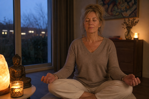 5 redenen om de dag af te sluiten met avondmeditatie na 50