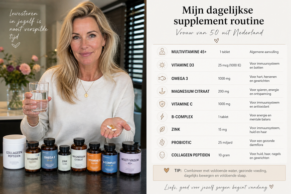 6 voordelen van een multivitamine na 50