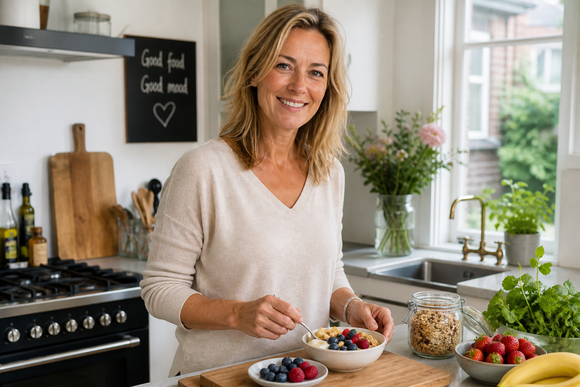 Smoothiebowl en vitamines: snel ontbijt na 50