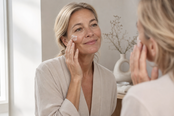 Hoe kan vitamine A de huidgezondheid ondersteunen na de menopauze?
