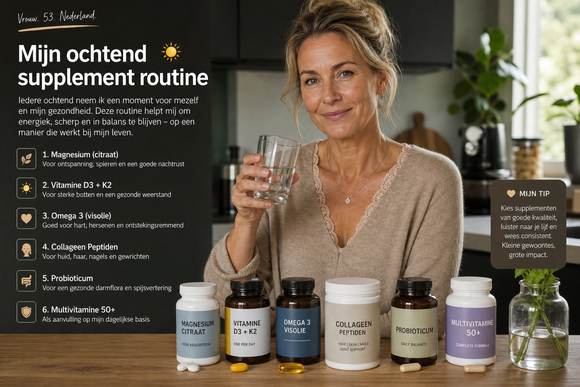 Vitamine D3 en K2 combineren: waarom na 50?