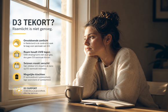 Wat merk je als je een vitamine D3-tekort hebt na 50?