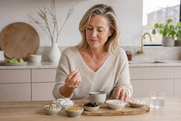 Is het beter om vitamines via voeding of supplementen binnen te krijgen na 50?