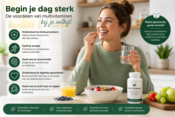 10 voordelen van een dagelijks vitaminecomplex na 50